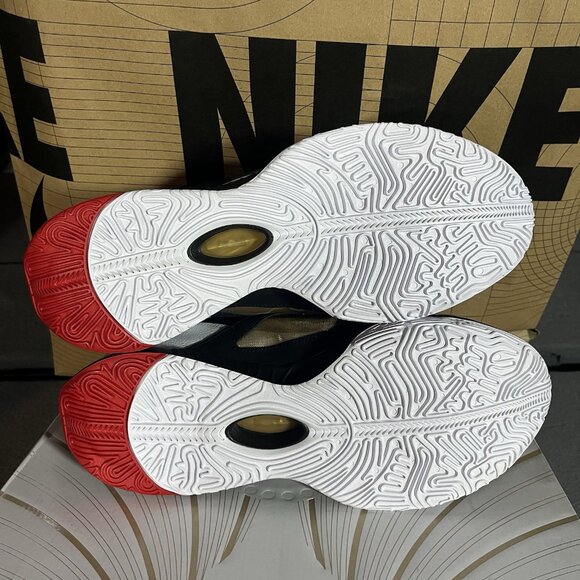 NEW Nike Lebron 21 \'Prime 93\' Black White Fire Red HQ3480-001 Men Size 8.5 main image 5